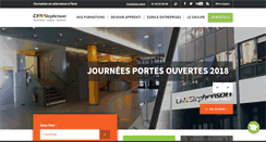 Desktop Screenshot of cfa-stephenson.fr